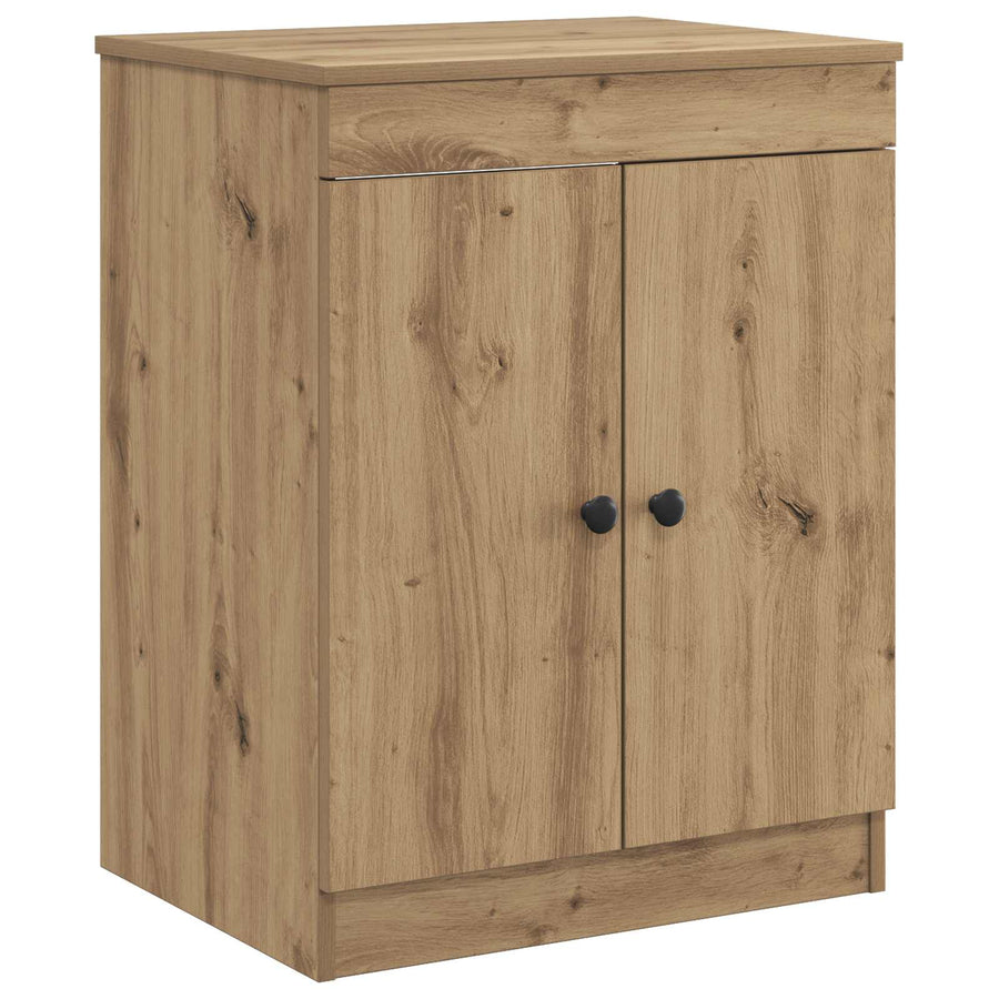 Badkamerkast Artisanaal eiken 54 x 41 x 70 cm Bewerkt hout