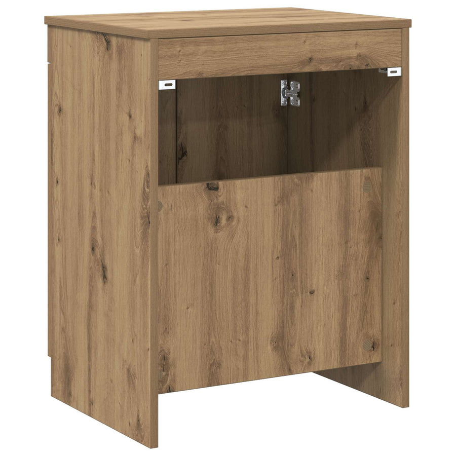 Badkamerkast Artisanaal eiken 54 x 41 x 70 cm Bewerkt hout
