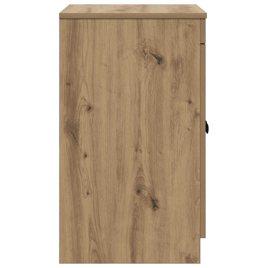 Badkamerkast Artisanaal eiken 54 x 41 x 70 cm Bewerkt hout
