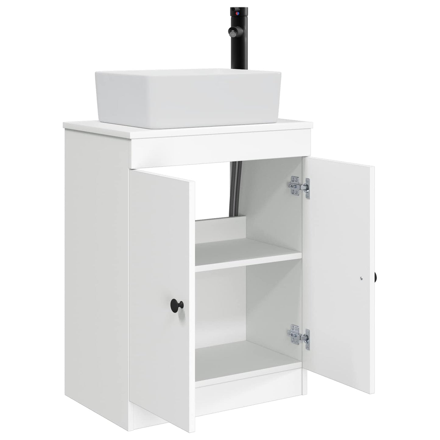 Badkamermeubel met Wasbak Wit 54 x 35 x 83 cm Bewerkt hout