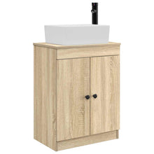 Badkamermeubel met Wasbak Sonoma Eiken 54 x 35 x 83 cm