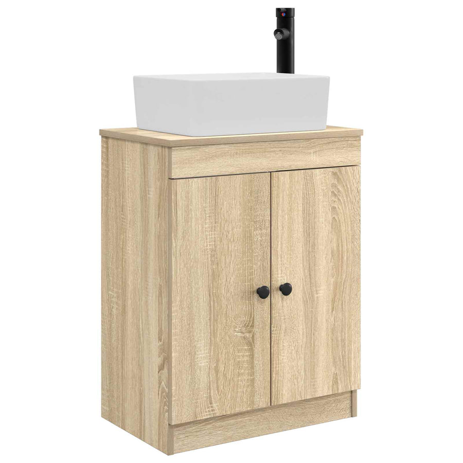 Badkamermeubel met Wasbak Sonoma Eiken 54 x 35 x 83 cm