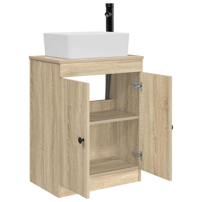 Badkamermeubel met Wasbak Sonoma Eiken 54 x 35 x 83 cm