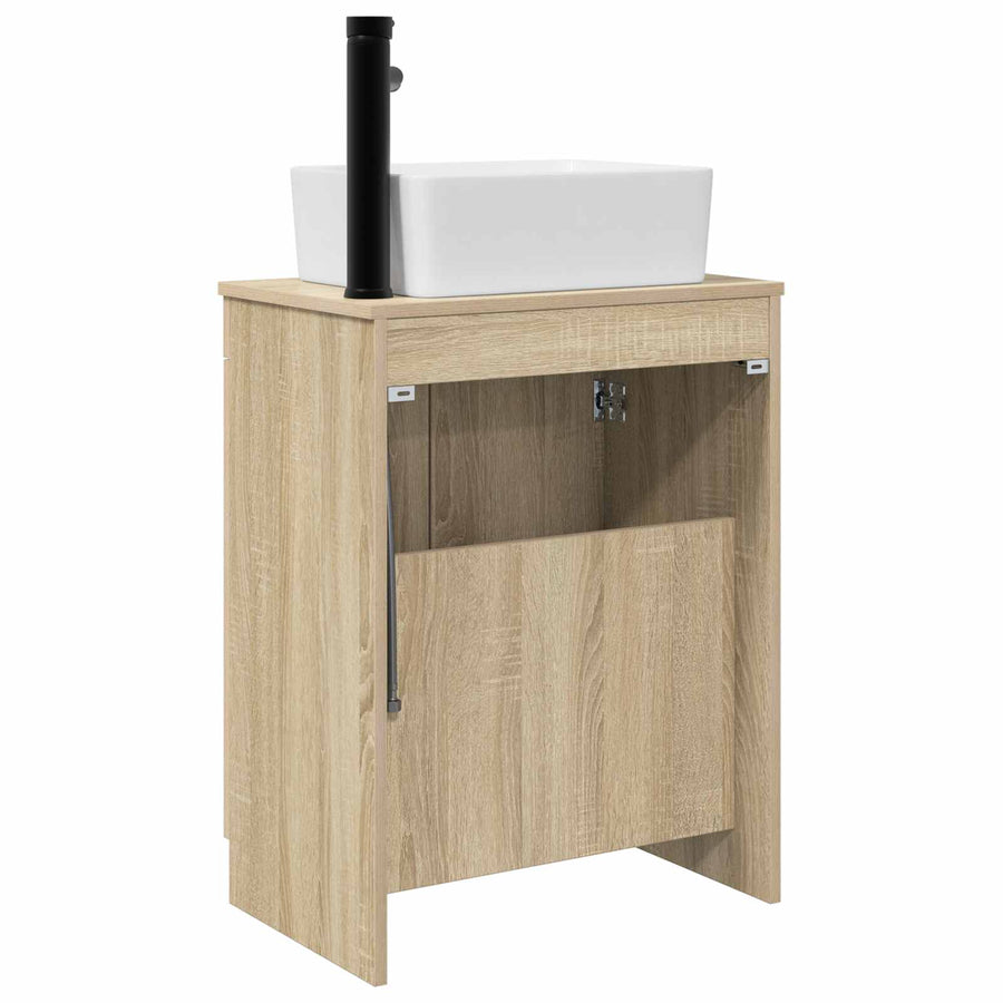 Badkamermeubel met Wasbak Sonoma Eiken 54 x 35 x 83 cm