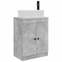 Badkamermeubel met Wasbak Betongrijs 54 x 35 x 83 cm