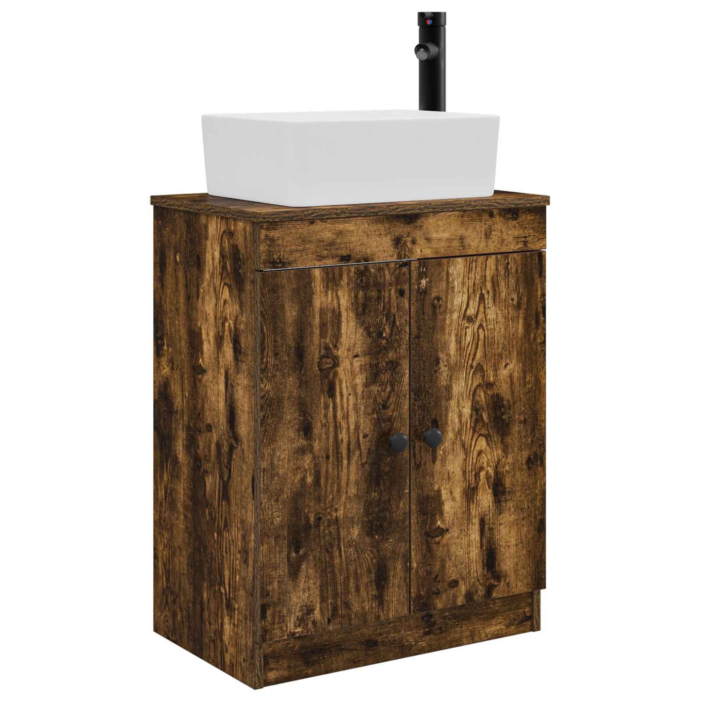 Badkamermeubel met Wasbak Gerookt eiken 54 x 35 x 83 cm