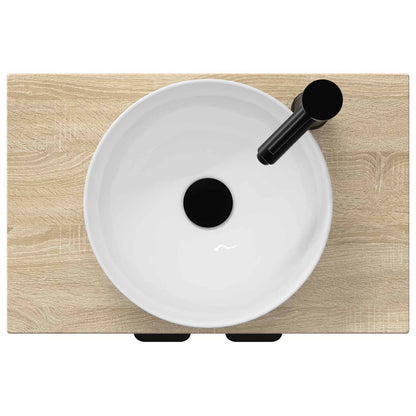 Badkamermeubel met Wasbak Sonoma Eiken 54 x 35 x 83 cm