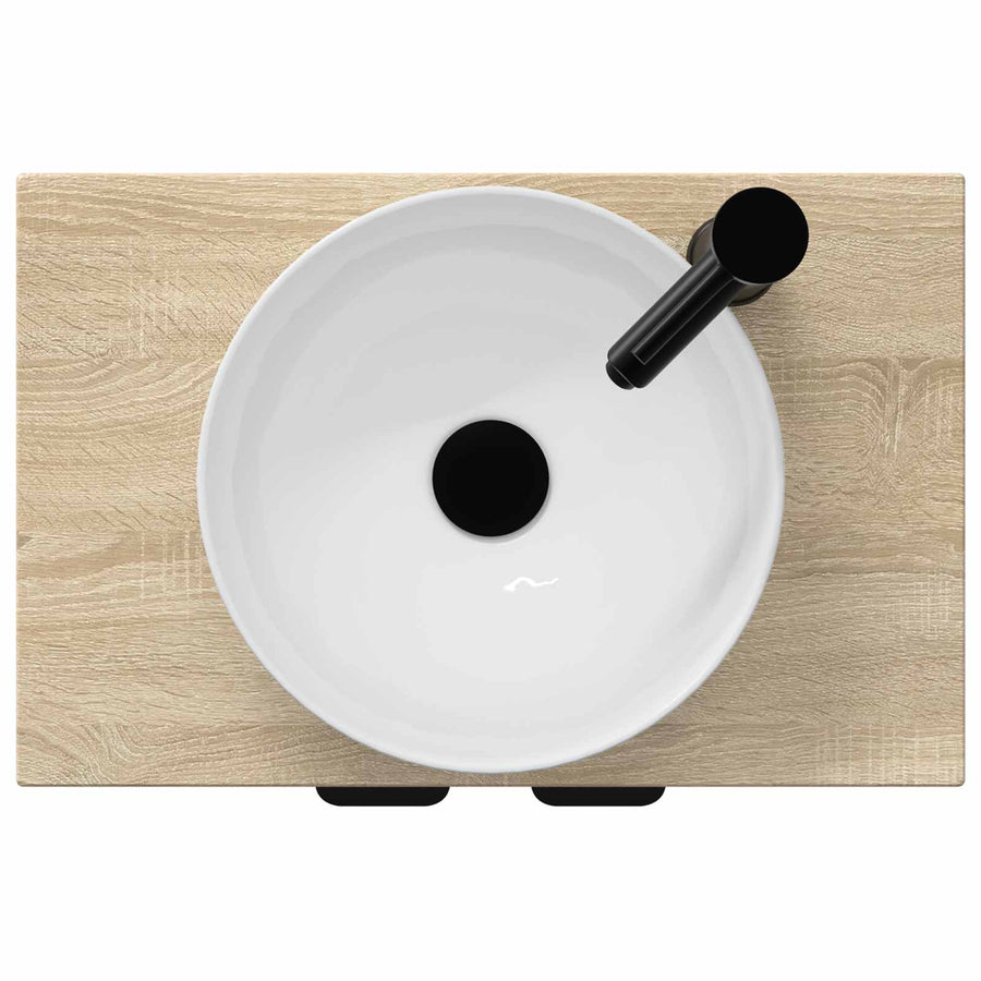 Badkamermeubel met Wasbak Sonoma Eiken 54 x 35 x 83 cm