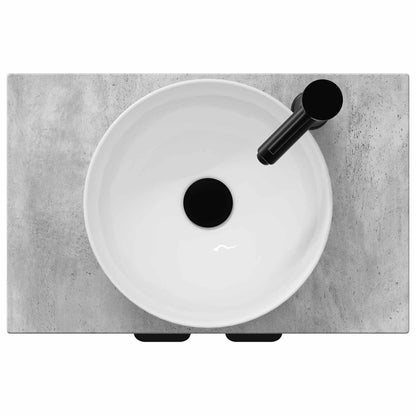 Badkamermeubel met Wasbak Betongrijs 54 x 35 x 83 cm