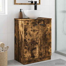 Badkamermeubel met Wasbak Gerookt eiken 54 x 35 x 83 cm