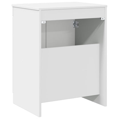 Badkamerkast Wit 54 x 41 x 70 cm Bewerkt hout
