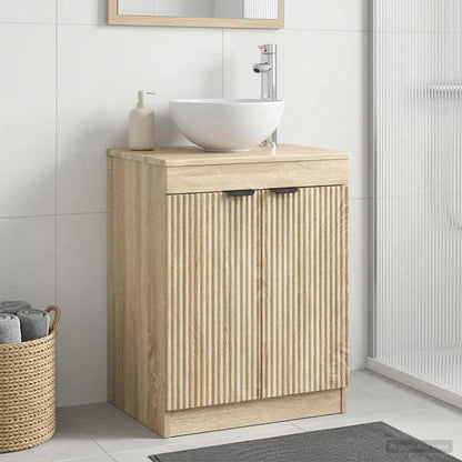 Badkamerkast Sonoma Eiken 54 x 41 x 70 cm Bewerkt hout