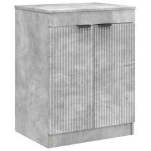 Badkamerkast Betongrijs 54 x 41 x 70 cm Bewerkt hout