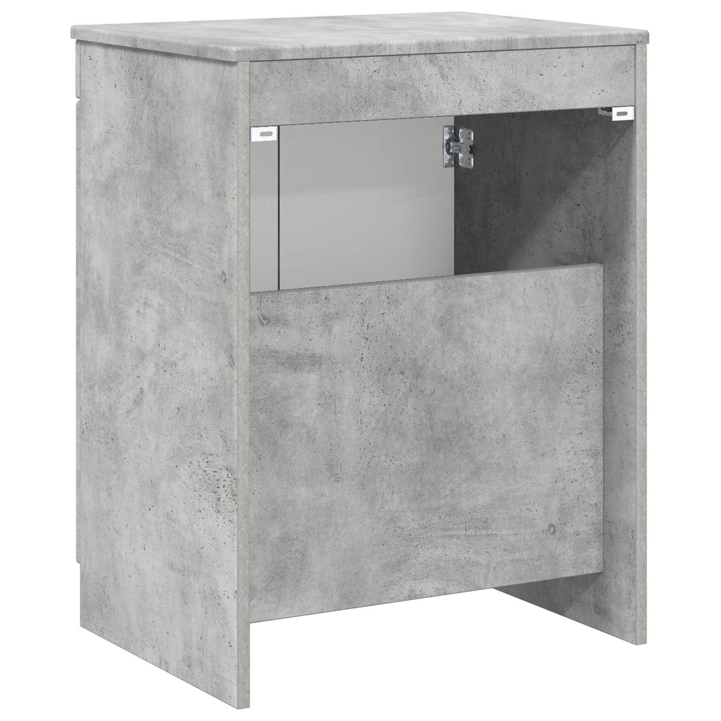 Badkamerkast Betongrijs 54 x 41 x 70 cm Bewerkt hout