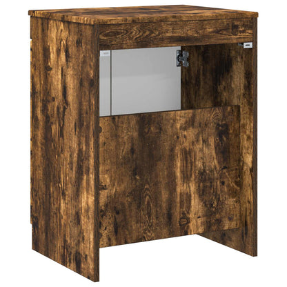 Badkamerkast Gerookt eiken 54 x 41 x 70 cm Bewerkt hout