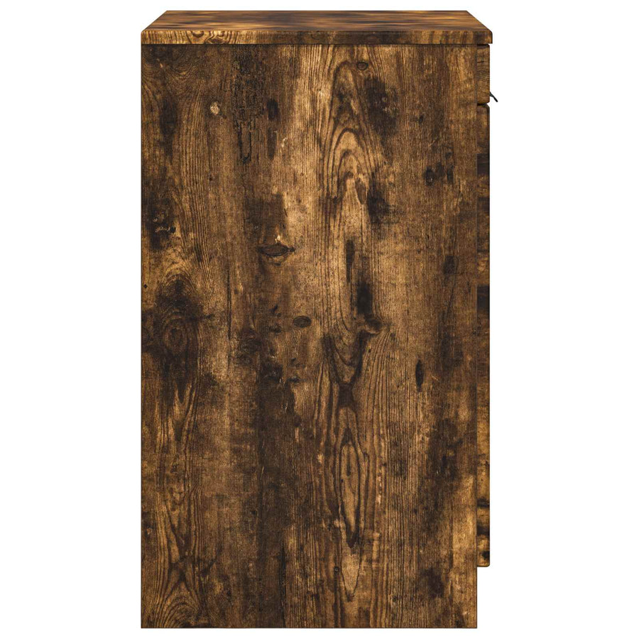 Badkamerkast Gerookt eiken 54 x 41 x 70 cm Bewerkt hout