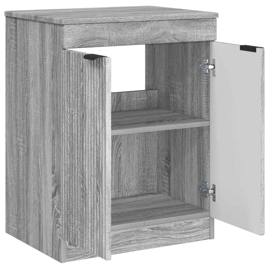 Badkamerkast Grijs Sonoma 54 x 41 x 70 cm Bewerkt hout