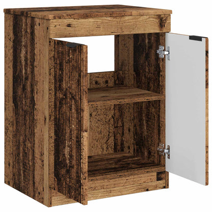 Badkamerkast Oud hout 54 x 41 x 70 cm Bewerkt hout