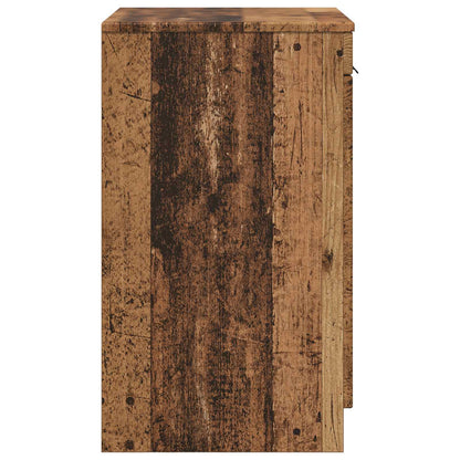 Badkamerkast Oud hout 54 x 41 x 70 cm Bewerkt hout