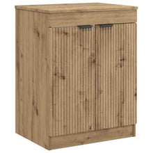 Badkamerkast Artisanaal eiken 54 x 41 x 70 cm Bewerkt hout