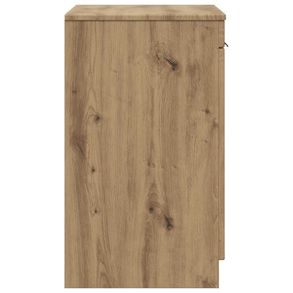 Badkamerkast Artisanaal eiken 54 x 41 x 70 cm Bewerkt hout