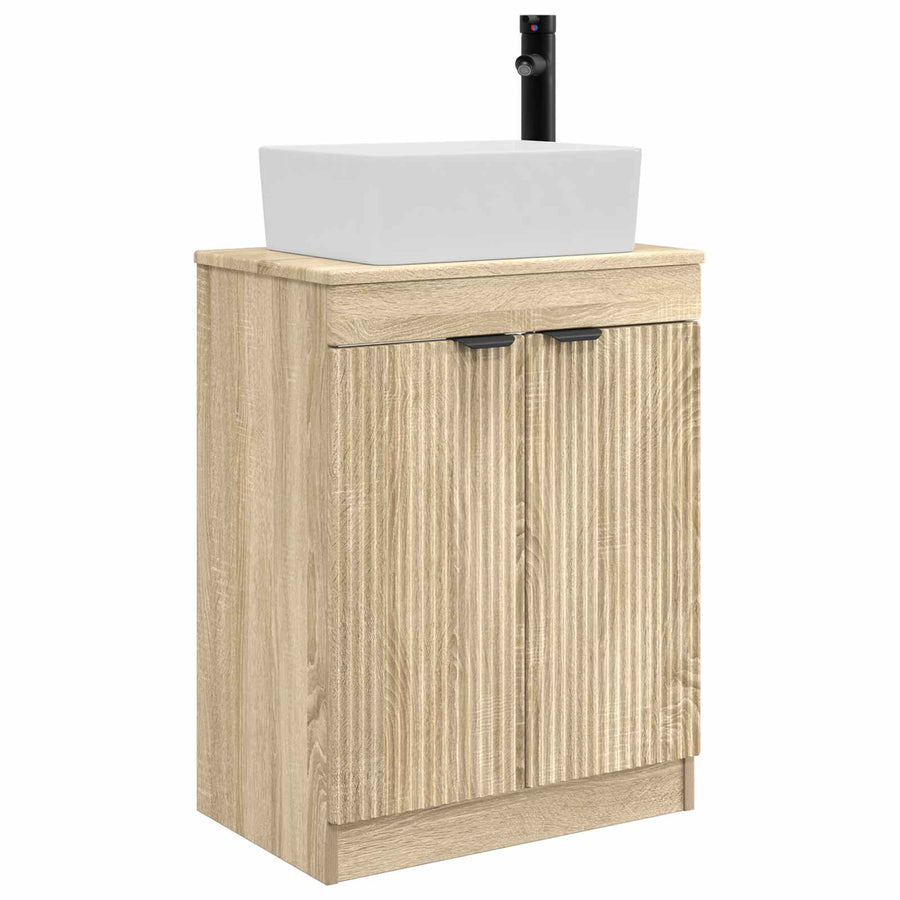 Badkamermeubel met Wasbak Sonoma Eiken 54 x 35 x 83 cm