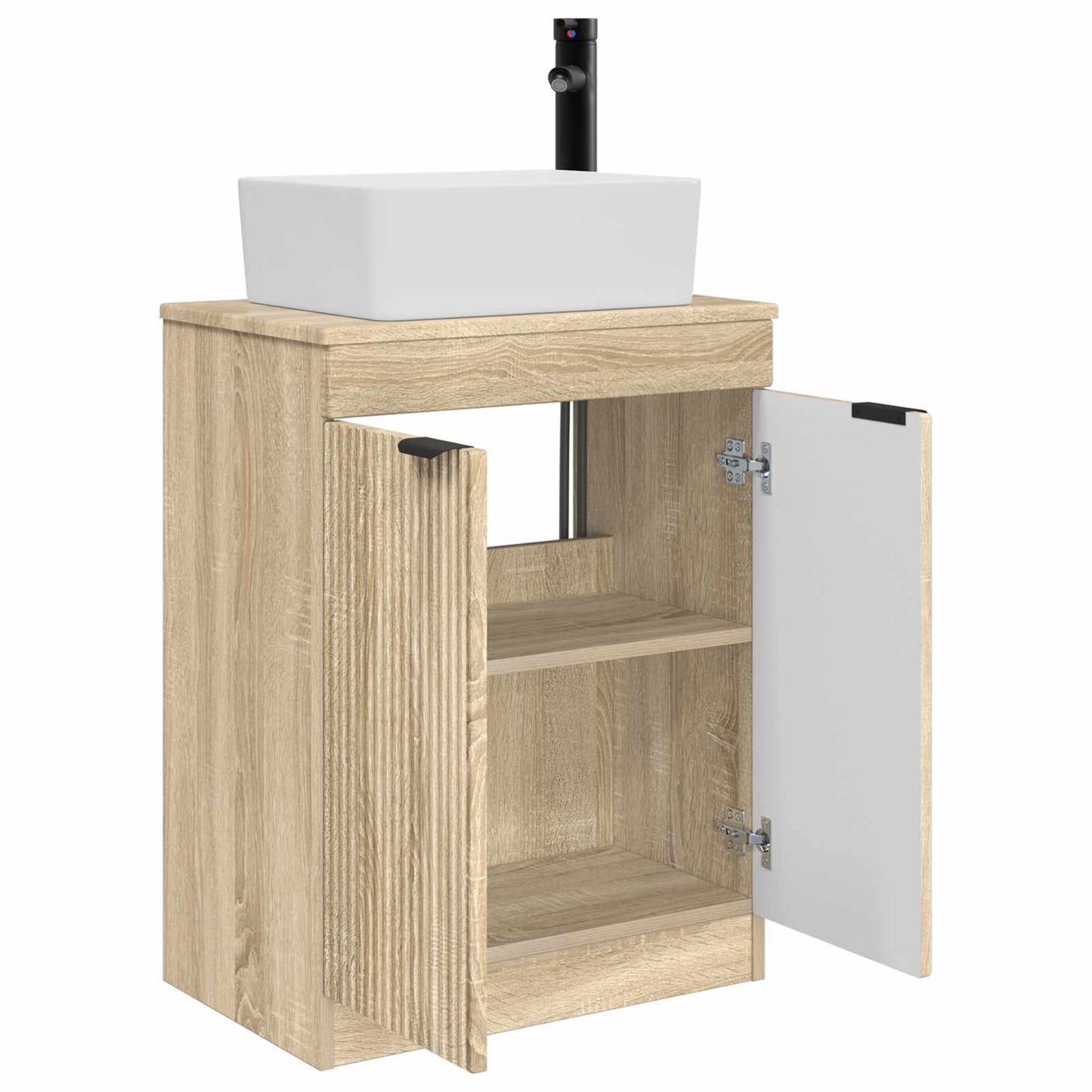 Badkamermeubel met Wasbak Sonoma Eiken 54 x 35 x 83 cm