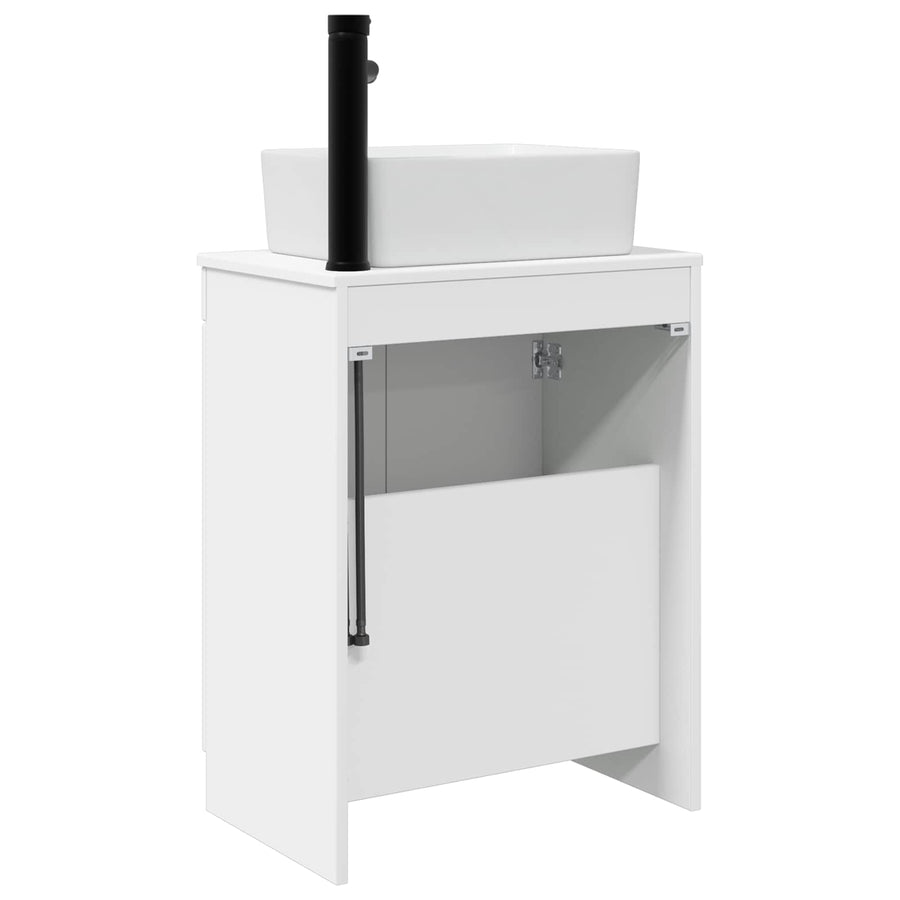 Badkamermeubel met Wasbak Hoogglans Wit 54 x 35 x 83 cm