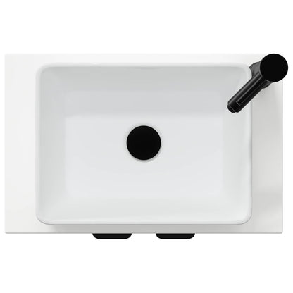 Badkamermeubel met Wasbak Hoogglans Wit 54 x 35 x 83 cm