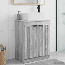 Badkamermeubel met Wasbak Grijs Sonoma 54 x 35 x 83 cm
