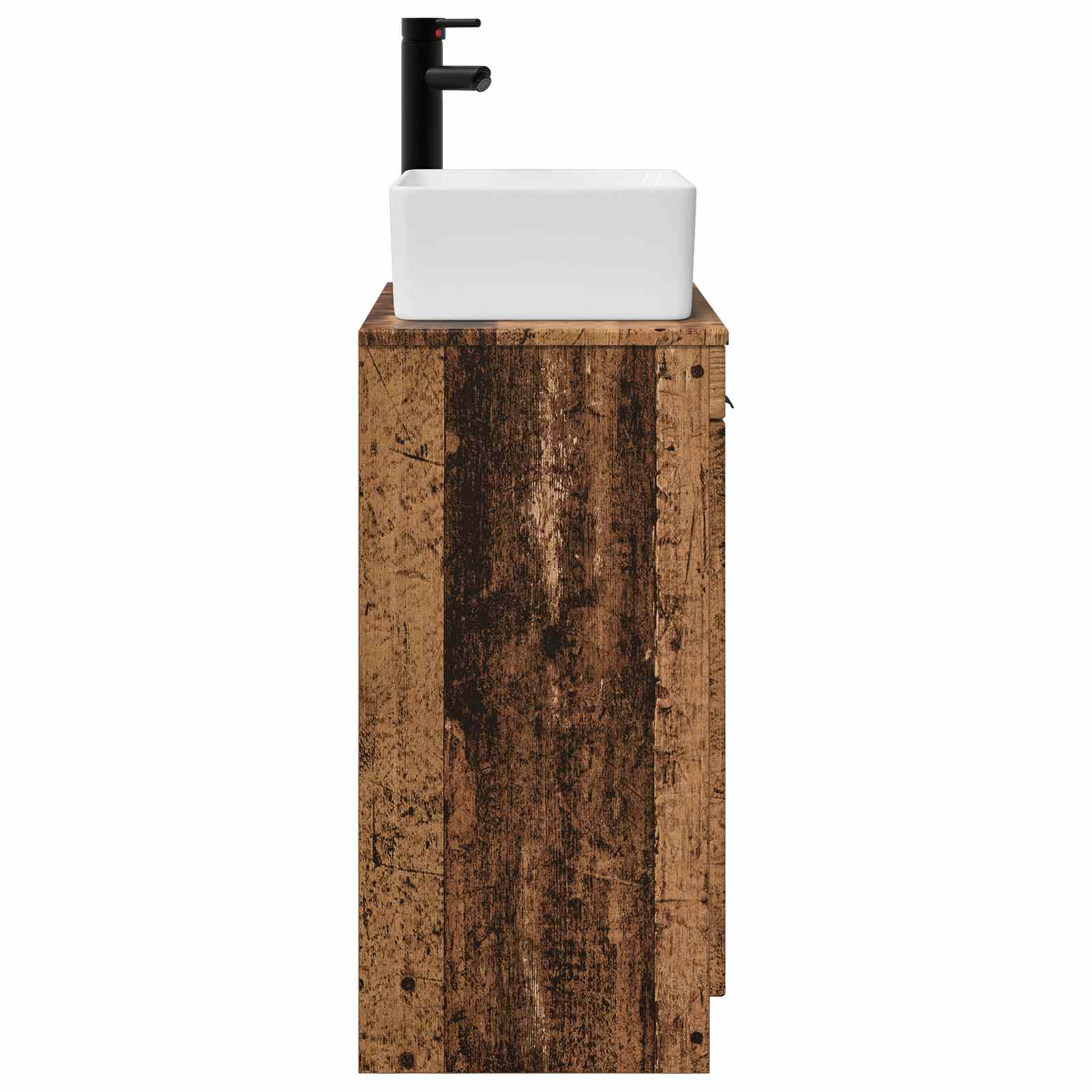 Badkamermeubel met Wasbak Oud hout 54 x 35 x 83 cm Bewerkt hout