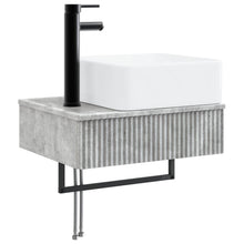 Wandgemonteerde Wastafel Betongrijs 50 x 41 x 39 cm