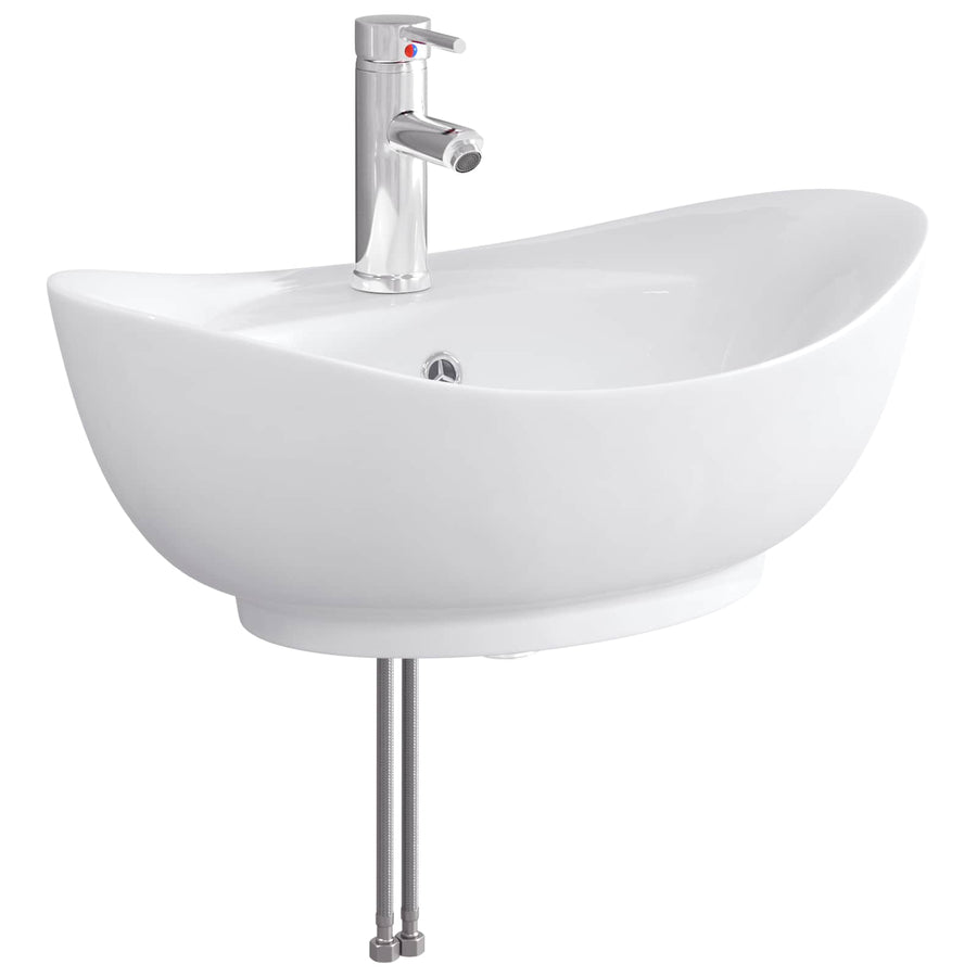 Badkamer Waskom Chroom 59 x 35 x 21 cm Metaal