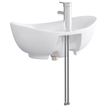 Badkamer Waskom Chroom 59 x 35 x 21 cm Metaal