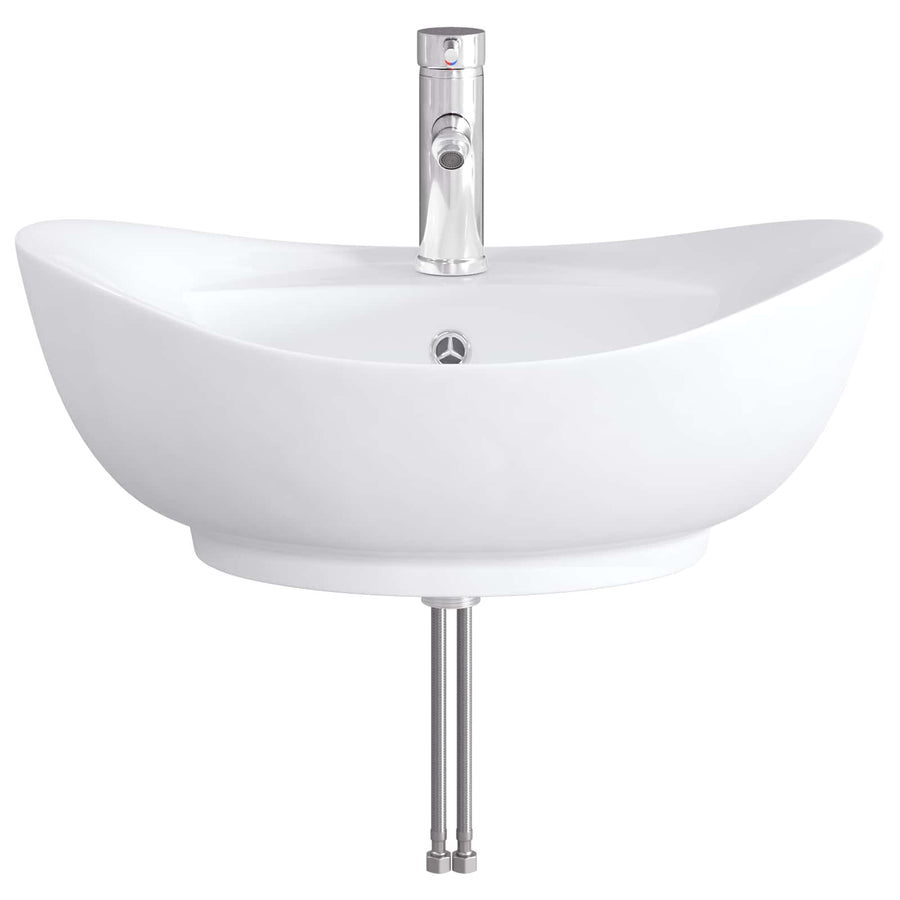 Badkamer Waskom Chroom 59 x 35 x 21 cm Metaal