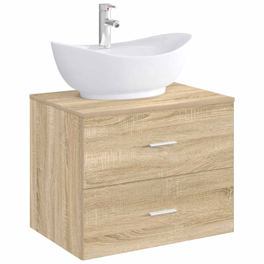 Badkamer Waskom Chroom 59 x 35 x 21 cm Metaal