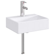 Waskom badkamer chroom 39x30,5x12,5 cm metaal