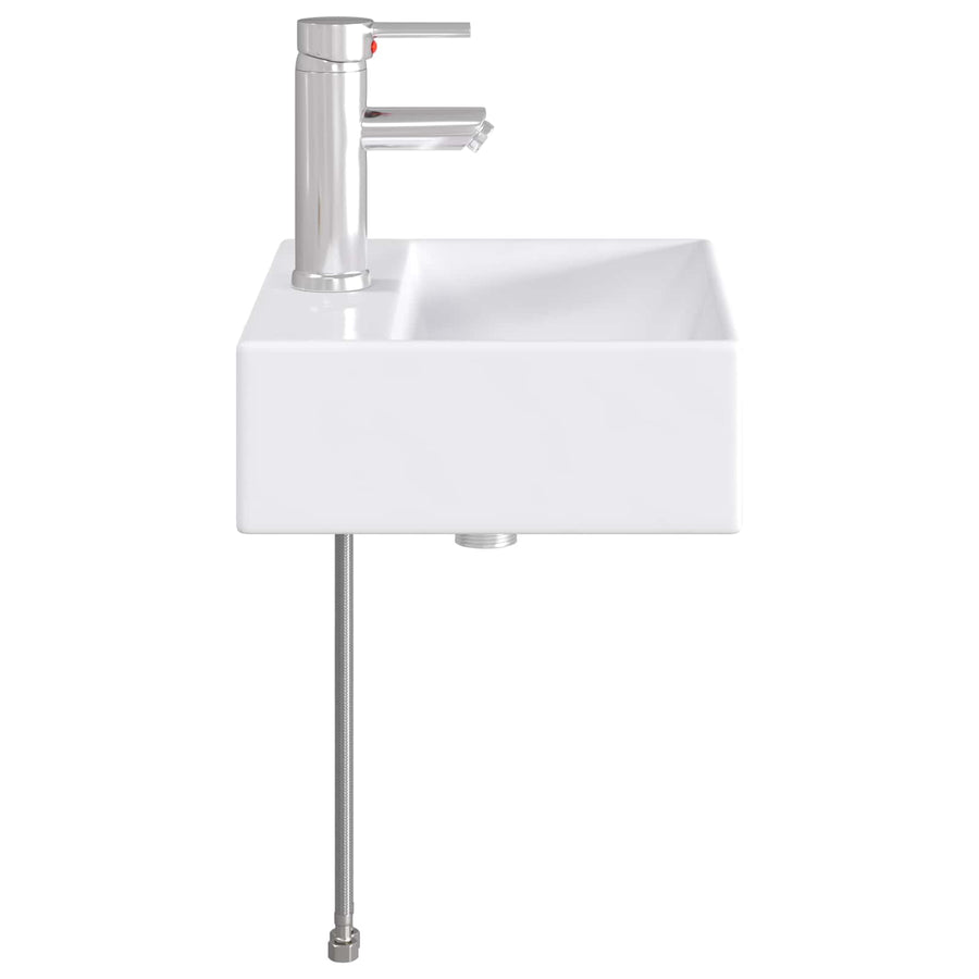 Badkamer Waskom Chroom 39 x 30,5 x 12,5 cm Metaal