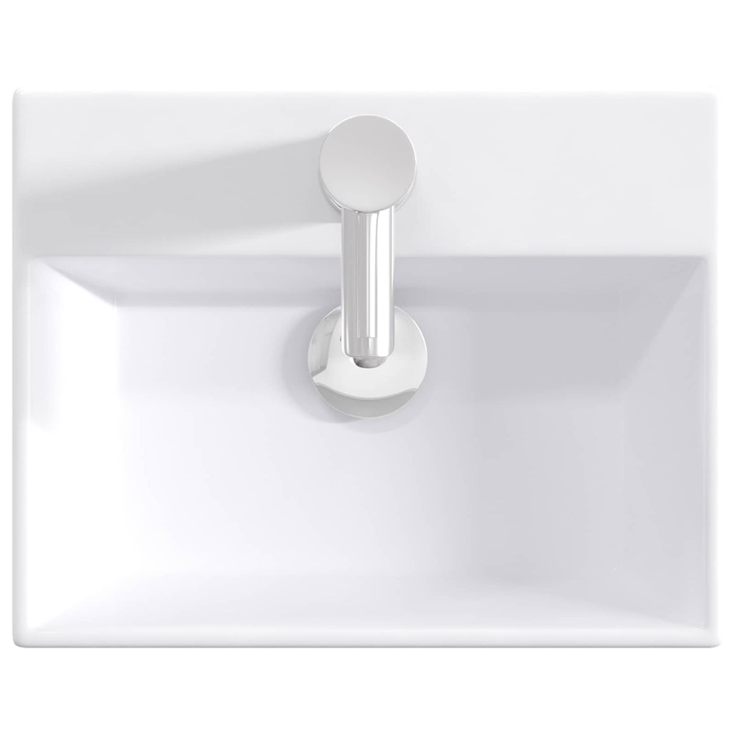 Badkamer Waskom Chroom 39 x 30,5 x 12,5 cm Metaal