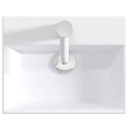 Badkamer Waskom Chroom 39 x 30,5 x 12,5 cm Metaal
