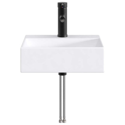 Badkamer Waskom Mat Zwart 39 x 30,5 x 12,5 cm Metaal