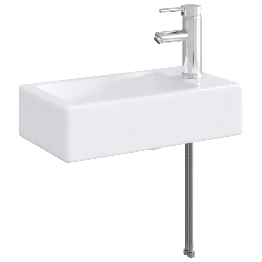 Badkamer Waskom Chroom 45,5 x 25,5 x 13 cm Metaal
