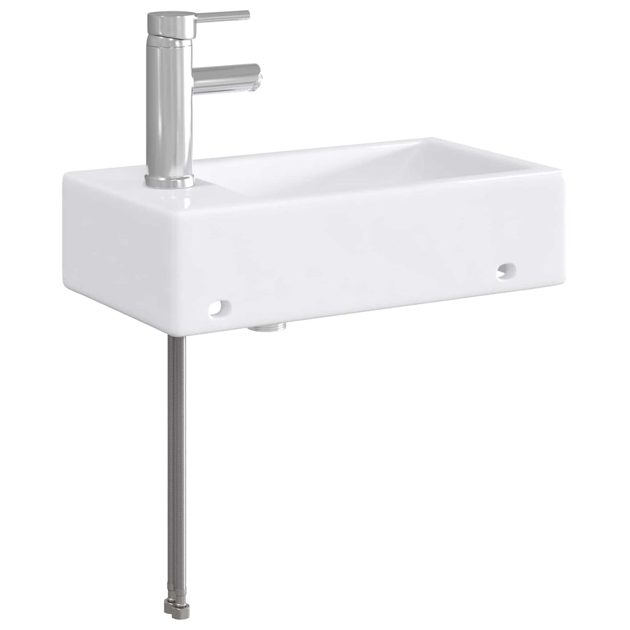 Badkamer Waskom Chroom 45,5 x 25,5 x 13 cm Metaal