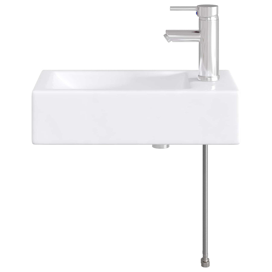Badkamer Waskom Chroom 45,5 x 25,5 x 13 cm Metaal