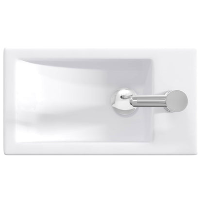 Badkamer Waskom Chroom 45,5 x 25,5 x 13 cm Metaal