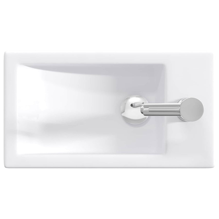 Badkamer Waskom Chroom 45,5 x 25,5 x 13 cm Metaal