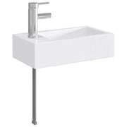 Waskom chroom 45,5x25,5x13 cm metaal