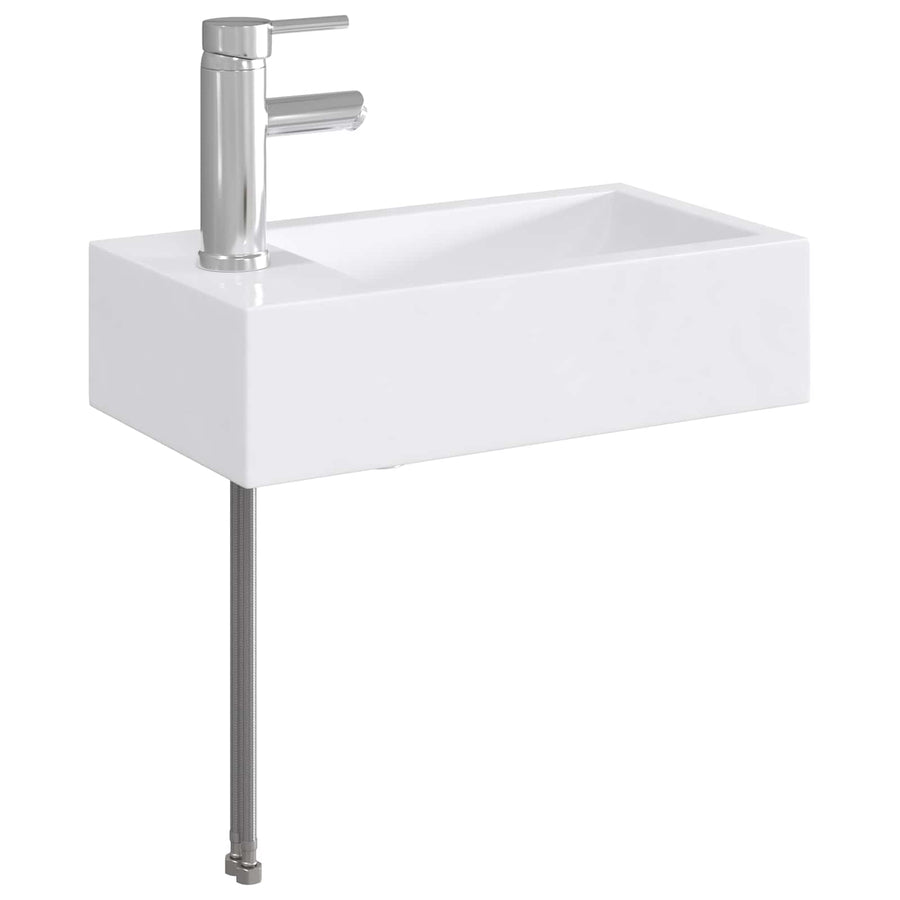 Badkamer Waskom Chroom 45,5 x 25,5 x 13 cm Metaal