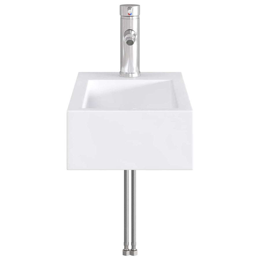 Badkamer Waskom Chroom 45,5 x 25,5 x 13 cm Metaal