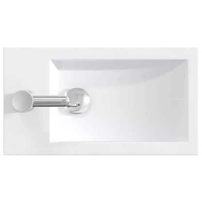Badkamer Waskom Chroom 45,5 x 25,5 x 13 cm Metaal